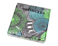 マリメッコ ペーパーナプキン シイルトラプータルハ グリーン 33x33cm 20枚入り marimekko SIIRTOLAPUUTA…