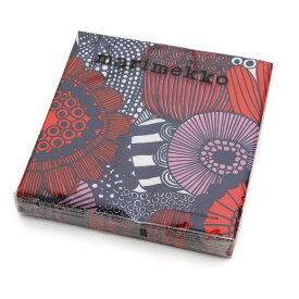マリメッコ ペーパーナプキン シイルトラプータルハ ブルー 33x33cm 20枚入り marimekko SIIRTOLAPUUTARHA 【紙ナプキン ギフト 結婚祝い プレゼント 贈り物 バレンタイン】【Marimekko マリメッコ】【キッチン用品】【ギフト】