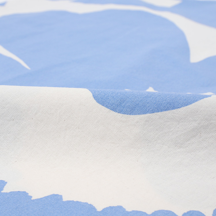 ギフト】 マリメッコ ウニッコ 枕カバー 50x60cm [ネコポス対応可(1枚のみ)] marimekko ライトブルー オフホワイト UNIKKO  寝具
