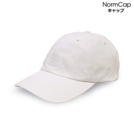 ザ・ノース・フェイス NormCap キャップ ホワイト THE NORTH FACE 【ノースフェイス 帽子 ローキャップ ファッション 男女兼用】【アウトドア】