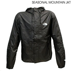 ザ・ノース・フェイス SEASONAL MOUNTAIN JKT ブラック THE NORTH FACE 【ノースフェイス ファッション マウンテンパーカー アウター 上着 ジャンパー ジャケット フルジップ ウィンドブレーカー トップス メンズ】【アウトドア】 父の日