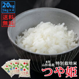 楽天市場】【玄米】令和6年山形県産特別栽培米つや姫 20kg(5kg×4 