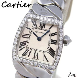 【国際保証書】 カルティエ ラドーニャ ダイヤベゼル 【極美品】 レディース 腕時計 【送料無料】 Cartier La dona 時計 中古