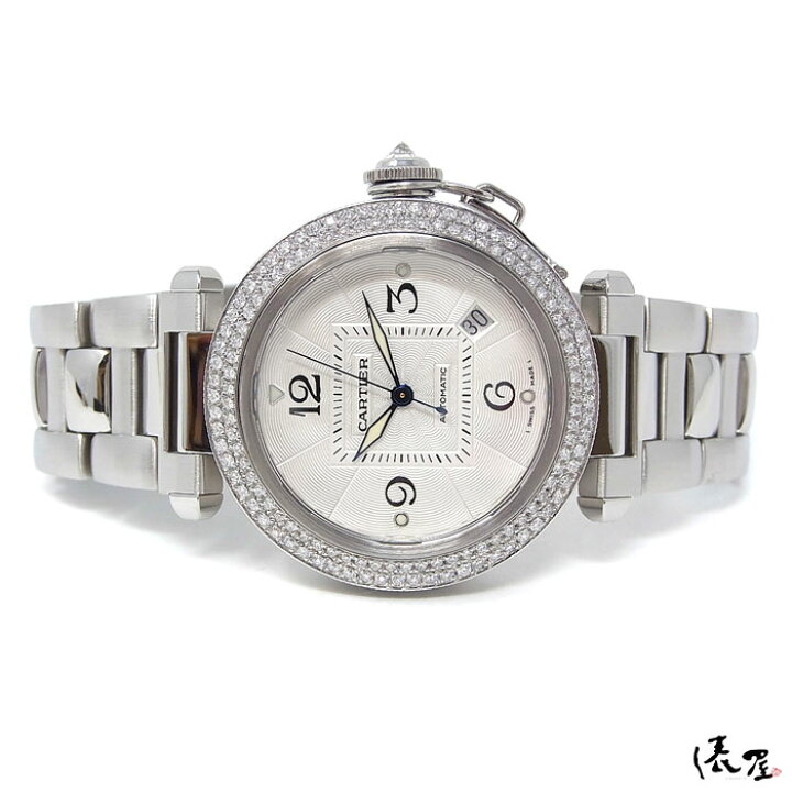 楽天市場】【ダイヤモデル】カルティエ パシャグリッド 38mm 【加工後  