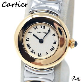 【K18/SS】 カルティエ コリゼ ベルエポック 極美品 【仕上げ済み】 生産終了モデル レディース 腕時計 【送料無料】 Cartier Colisee Belle Epoque 時計 中古