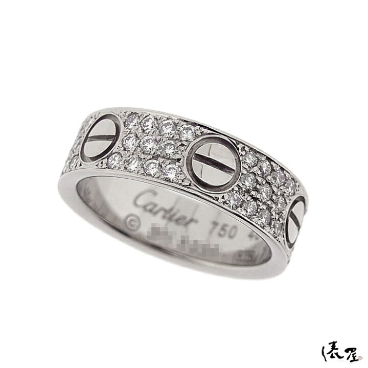 楽天市場】【仕上げ済み】 カルティエ ラブリング ダイヤ #48 750 【極  