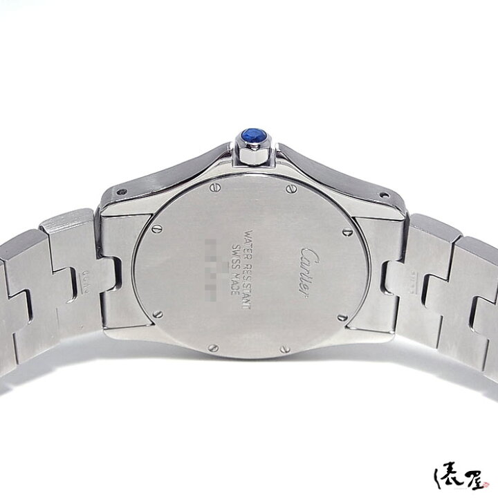 楽天市場】【オーバーホール済】カルティエ サントスロンド MM 【極美  