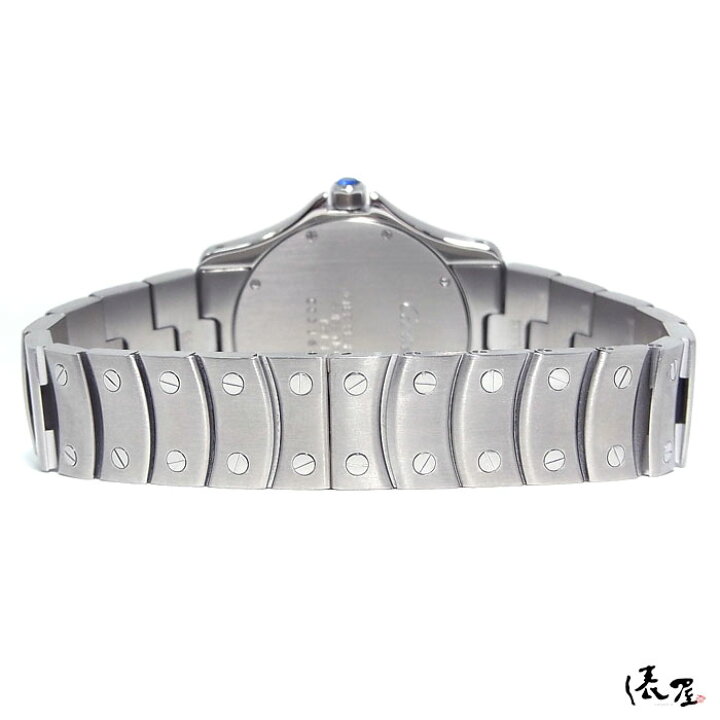 楽天市場】【オーバーホール済】カルティエ サントスロンド MM 【極美  