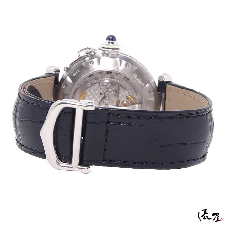 楽天市場】【オーバーホール済】 カルティエ パシャ 38mm グリッド 