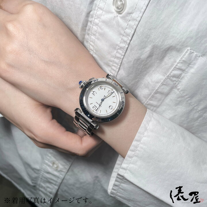 楽天市場】【初期モデル】 カルティエ パシャ 35mm 自動巻 【極美品  