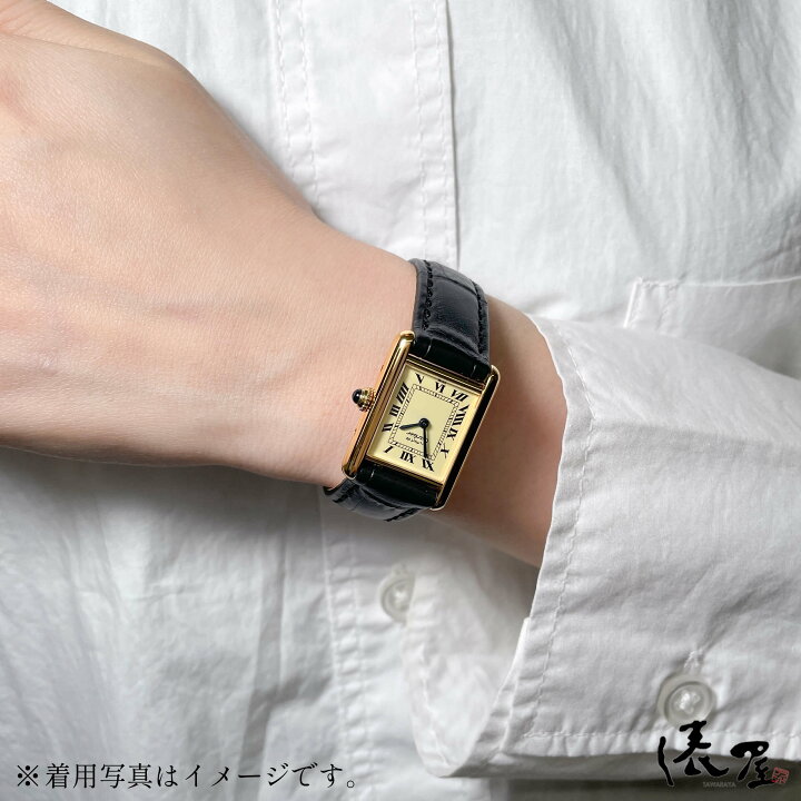 楽天市場】【国際保証書】 カルティエ マストタンク SM 【極美品】 QZ 