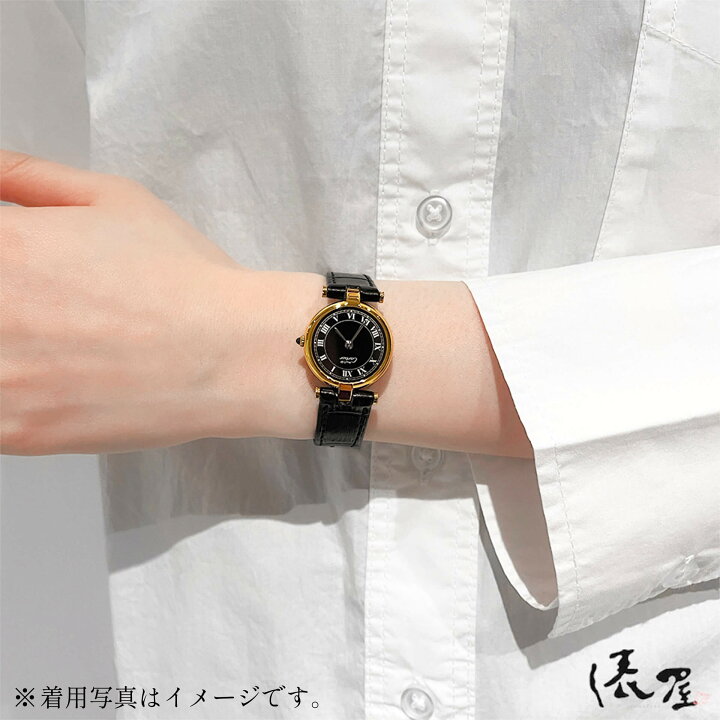 楽天市場】【コンプリート済】 カルティエ マストヴァンドーム SM 黒  