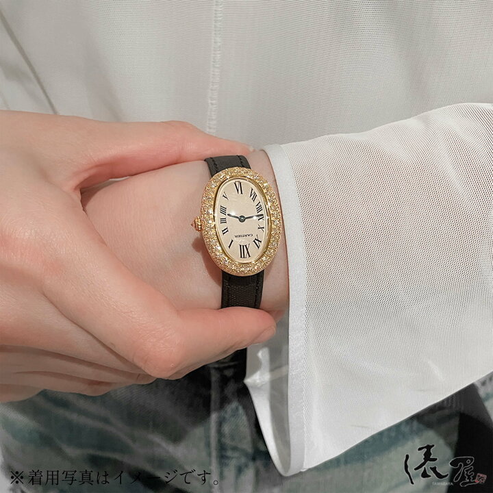楽天市場】【極美品】 カルティエ ベニュワール 2重 ダイヤベゼル