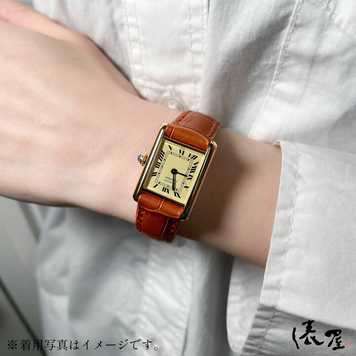 楽天市場】【国際保証書】 カルティエ マストタンク SM 【極美品】 QZ  