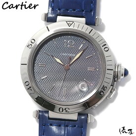 【希少モデル】 カルティエ パシャ 38mm グレー文字盤 【極美品】 自動巻 レザーモデル メンズ レディース 腕時計 【送料無料】 Cartier Pasha 時計 中古