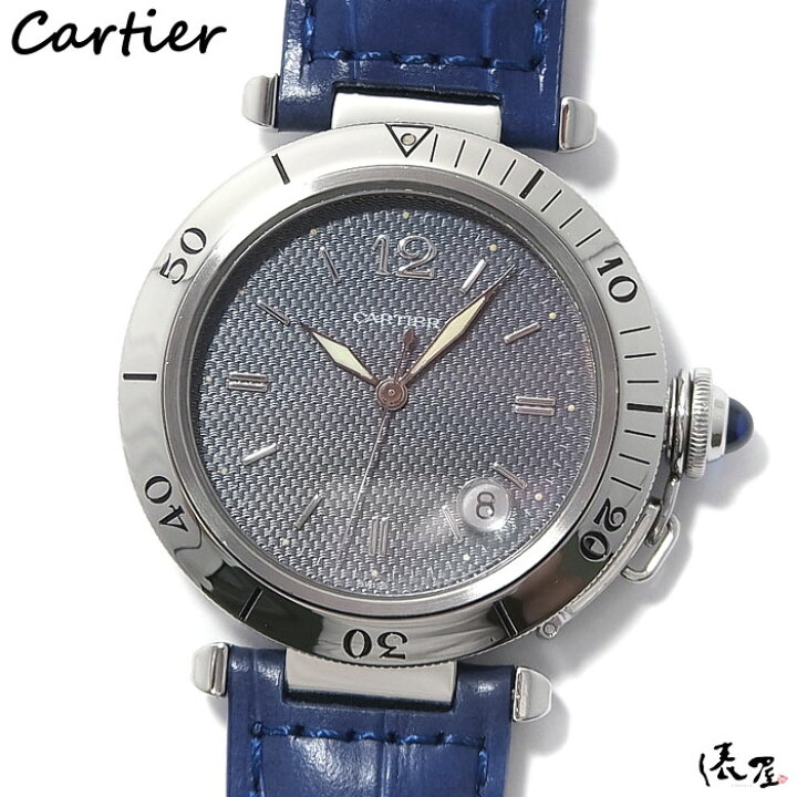 楽天市場】【希少モデル】 カルティエ パシャ 38mm グレー文字盤 【極 