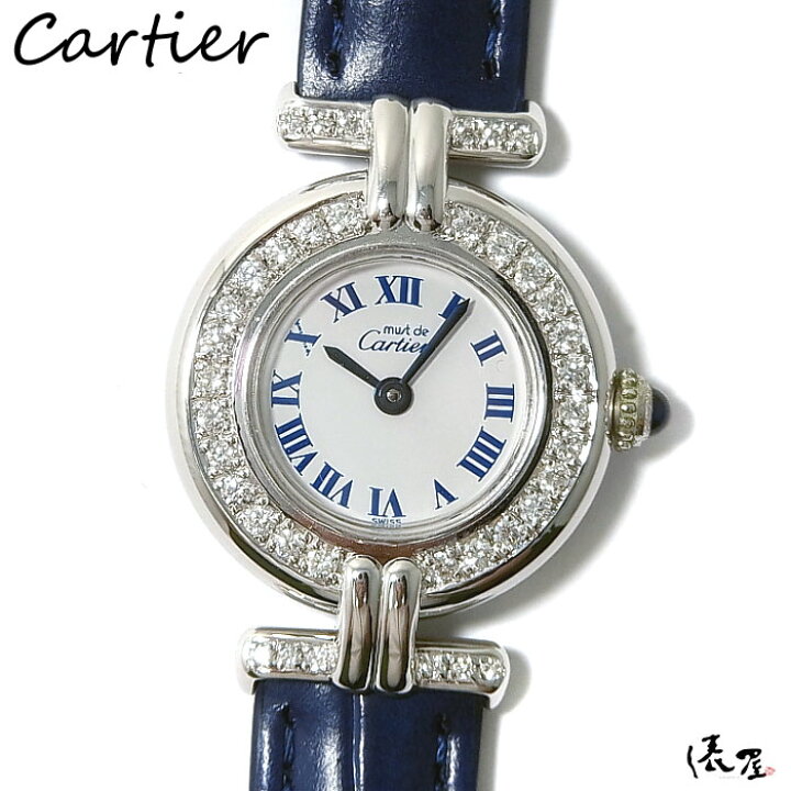 楽天市場】【ダイヤベゼル】カルティエ マストコリゼ アールデコ 極美  
