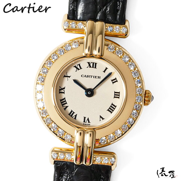 楽天市場】【極美品】 カルティエ K18 コリゼ 純正ダイヤ 【金無垢 