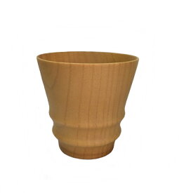 木製 フリーカップ 【選べる2色♪】 デザイン タンブラー