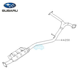 44200SJ060【スバル純正】【福山通運配送】センターパイプ※補修品※単品販売【SUBARU純正部品】純正パーツ 純正部品