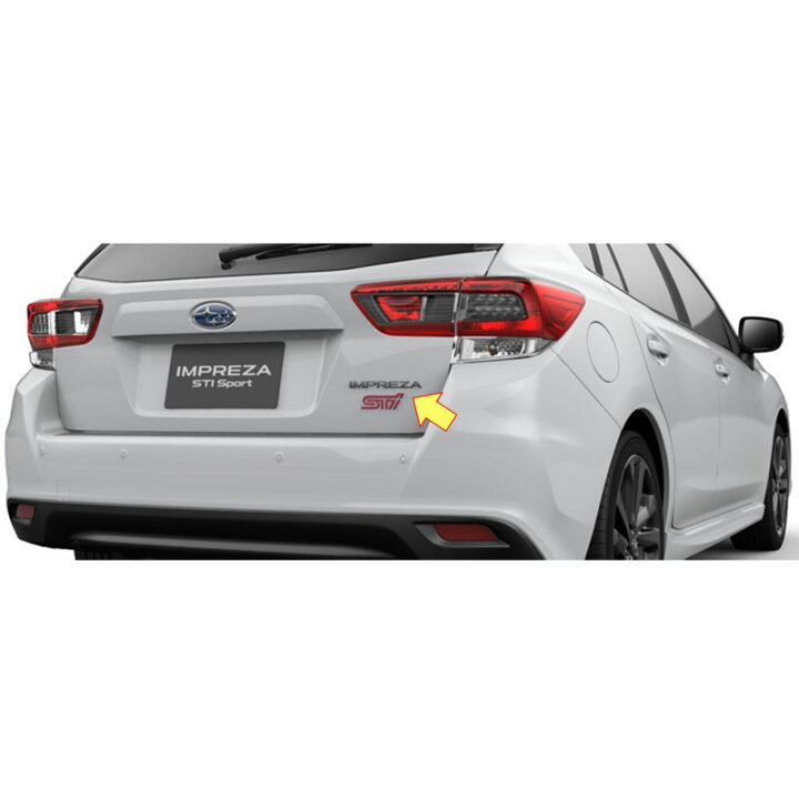 楽天市場】93079FL380【スバル純正】リヤオーナメント「IMPREZA+STI」レターマーク インプレッサスポーツSTI Sport【 SUBARU純正部品】純正パーツ 純正部品 : ちいさなクルマ専門店ウイウイ練馬 楽天市場】93079FL380【スバル純正】リヤオーナメント「IMPREZA+STI」レターマーク インプレッサスポーツSTI Sport【 SUBARU純正部品】純正パーツ 純正部品 : ちいさなクルマ専門店ウイウイ練馬
