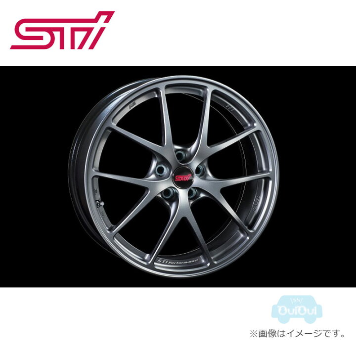 楽天市場】ST28100ZM000【スバル純正】STIパフォーマンスホイール BBS 