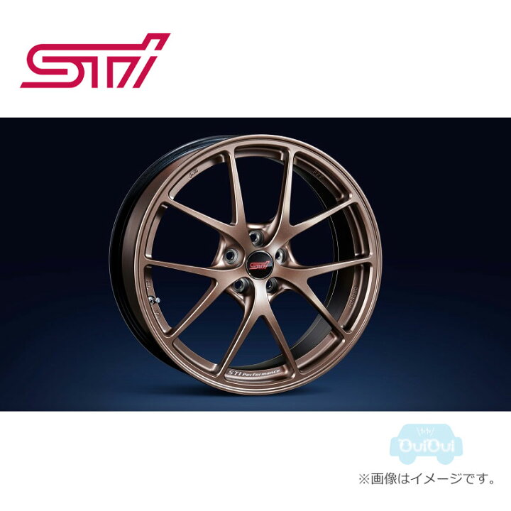 楽天市場】ST28100ZM010【スバル純正】STIパフォーマンスホイール BBS  