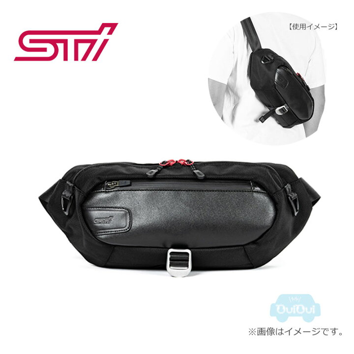 楽天市場】STSG21100250【スバル公式】STI ウエストバッグ【SUBARU 