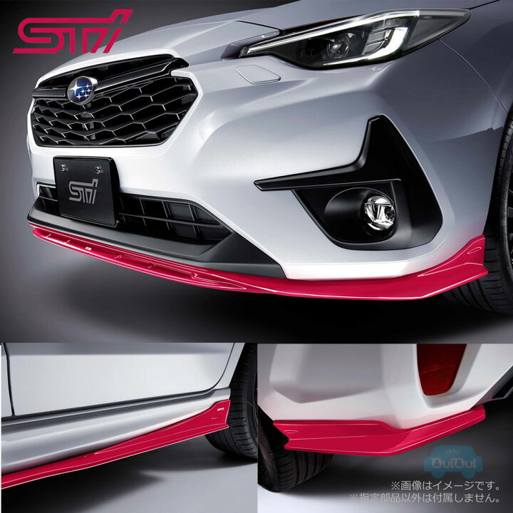 楽天市場】P0017FN907【スバル純正】【福山通運配送】STI エアロ 