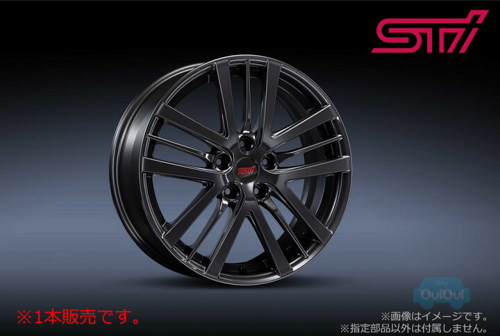 楽天市場】SG217FN020【スバル純正】STI アルミホイールセット18インチ 