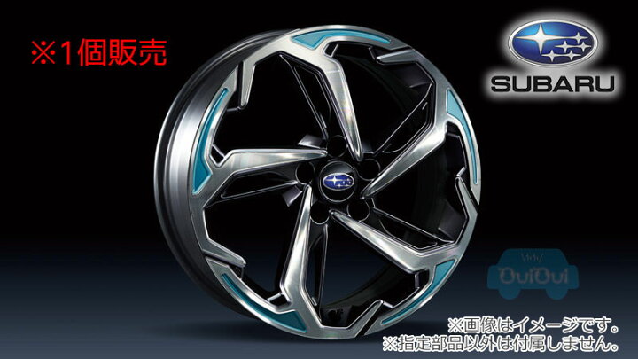 楽天市場】B3118VC600【スバル純正】アルミホイール 18インチ 