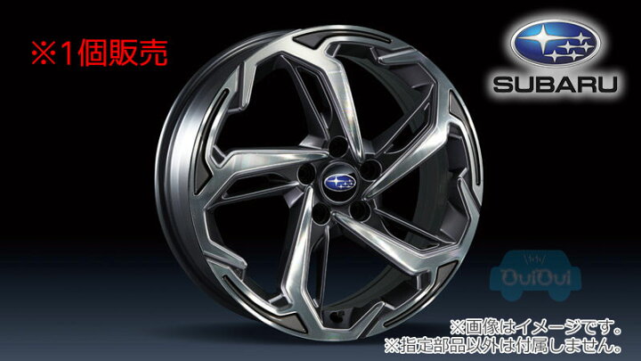 楽天市場】B3118VC610【スバル純正】アルミホイール 18インチ シルバー 