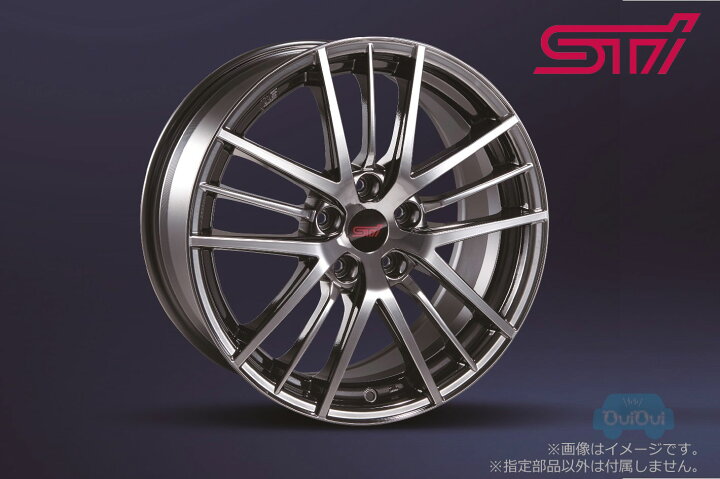 楽天市場】SG217VC100【スバル純正】STIホイールセット18インチ 8.5J 