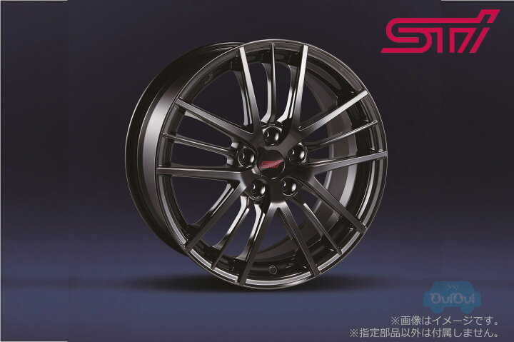 楽天市場】SG217VC110【スバル純正】STIホイールセット18インチ 8.5J 