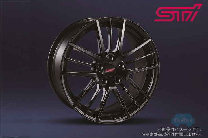 楽天市場】SG217VC120【スバル純正】STIホイールセット18インチ 8.5J 