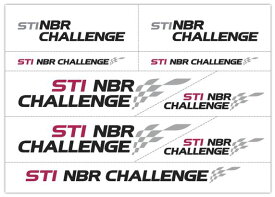 【STI-スバル】新・NBR転写ステッカー STSG14100210ニュルブルクリンク24時間STINBRチャレンジチーム【メール便OK】