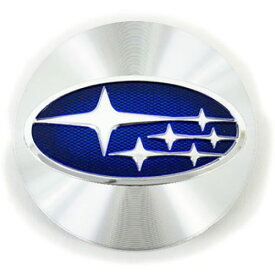 28821VA011【STI-スバル】レヴォーグ用センターキャップ（シルバー）Subaru LEVORG Wheel -Blue Center Cap-※1個での販売です【4個までメール便OK】(旧品番：28821VA010)