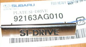 92163AG010ySTI-XozySUBARUzKVB(BP/BL)pSI-DRIVE PLATE/V[/XebJ[/Guy[OKz