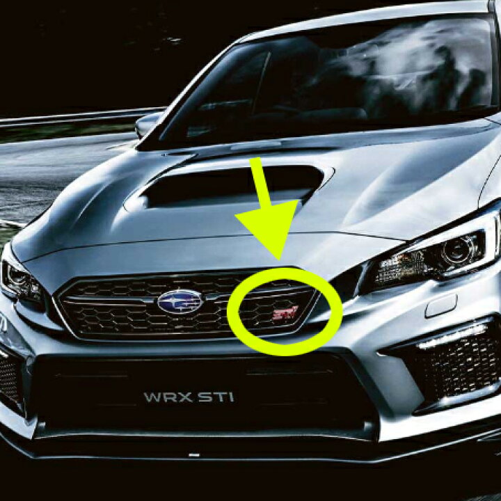 楽天市場】【STI-スバル】93013VA280/フロントグリル用STIオーナメント 