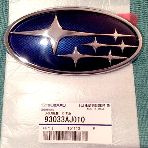 【STI-スバル】93033AJ010 レガシィツーリングワゴン(BR/Aタイプ)用 六連星エンブレム≪リア≫【メール便OK】