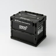 STSG17100150【スバル公式】折りたたみコンテナ S ブラック【SUBARUオンライン】【STIロゴグッズ】折り畳…