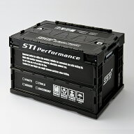 STSG17100160 【スバル公式】STI 折りたたみコンテナ M ブラック【SUBARUオンライン】STIロゴグッズ