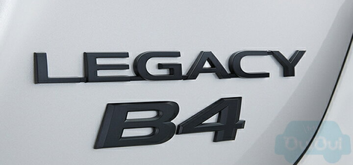 楽天市場】93079AL270【スバル純正】「LEGACY B4」 リヤオーナメント 