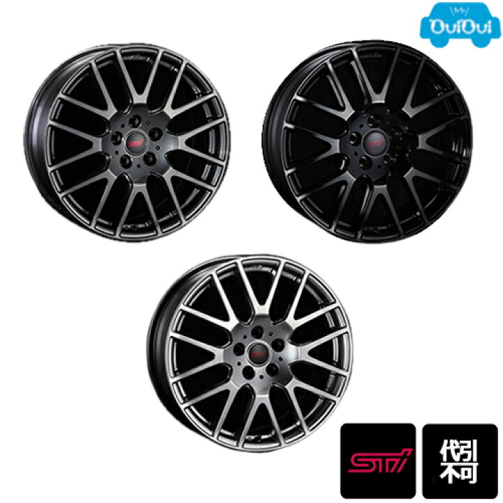 楽天市場】STIホイールセット 19インチ※1個販売※欠品中/納期未定 