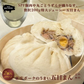 ＼16%OFFクーポンで¥1,986／東庄ポークの五目豚まん2個入　極み おいしい 肉まん ボリューム満点 SPF豚 国産豚肉 挽肉 バラ肉 海老 東庄町 お取り寄せグルメ 中華 惣菜 点心 飲茶 冷凍食品 レンジ おやつ 軽食 朝食 夜食 簡単調理 仕送り 帰省土産 父の日 忙しい朝 送料無料