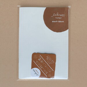 m[g irochigai@mont-blanc@u@@5mm@A5@gGo[@64y[W@[։