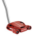 【期間限定価格8/16まで】 Spider Red パター ダブルベンド / STEEL SHAFT