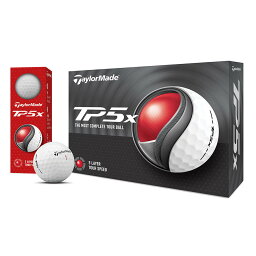 テーラーメイド ゴルフ TP5X ボール ホワイト（TaylorMade公式ショップ取扱い）