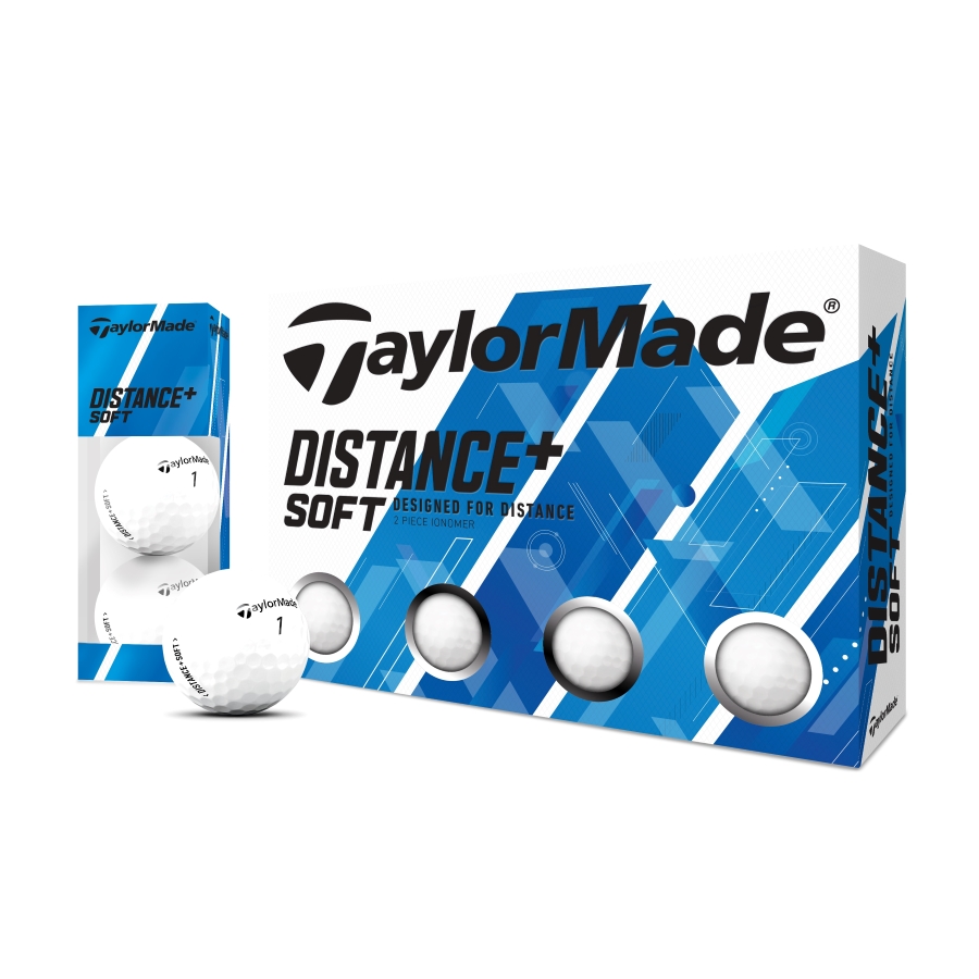 公式ショップ TaylorMade Golf 返品交換不可 テーラーメイド ボール ディスタンス+ 即出荷 ゴルフ ソフト