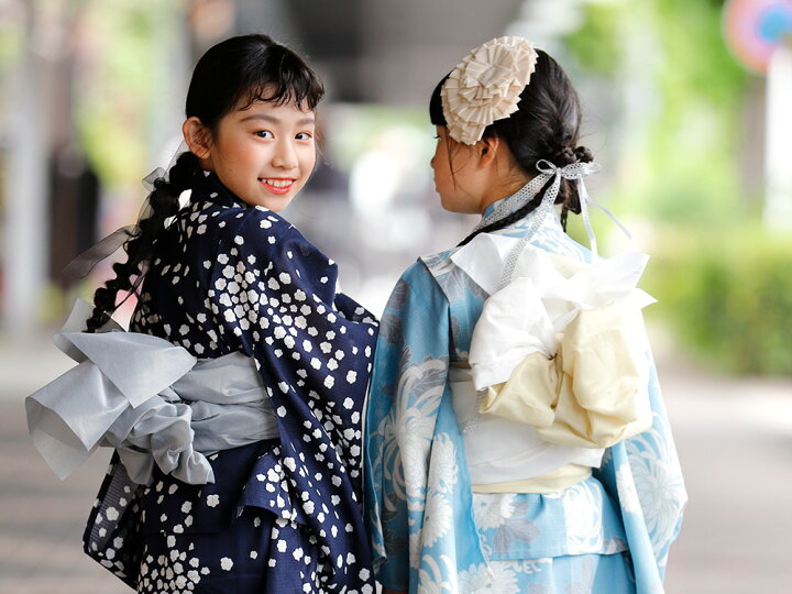 楽天市場】子供 浴衣 兵児帯 2点セット 子ども セパレート 女の子 帯 